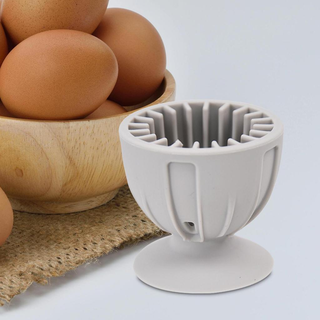 Egg Scrubber for Fresh Eggs Kitchen Utensil Silicone Multipurpose Washer gray