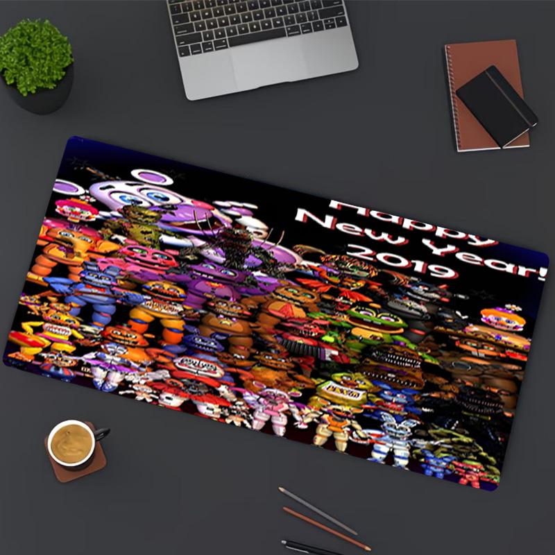 Five Nights At Freddy's Print Mouse Pad, for Keyboard Pad Laptop PC Mat for Office Home Use, Desk Decor, Perfect Birthday Gift for Gamers