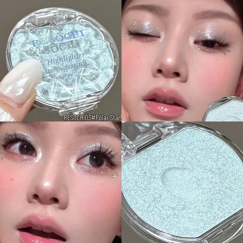 RESOCHI Ocean Blue Diamond Dust Highlighter & Under-eye Concealer