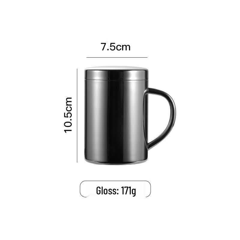 

Qianxing 304 Stainless Steel Double-Wall Insulated Mug with Lid
