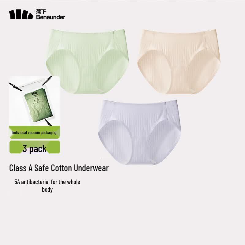 Beneath the Banana Women s Seamless Cotton Antibacterial Underwear L