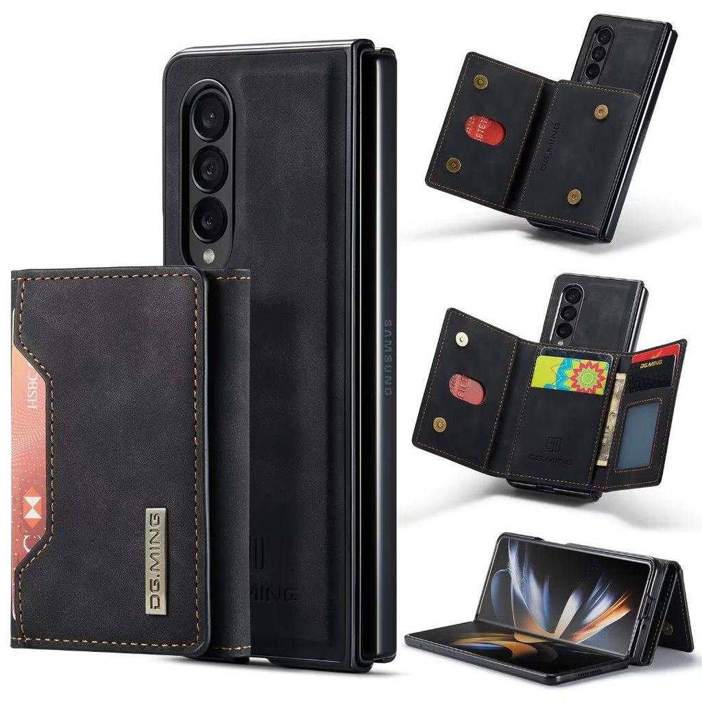 Veske For Samsung Z Fold 5 3 Z fold 4 S23 S22 S21 Ultra S20 A12 A22 A32 A52 A13 A33 A53 A14 A24 A34 A54 Flip Magnetic Leather Wallet Stand Cover
