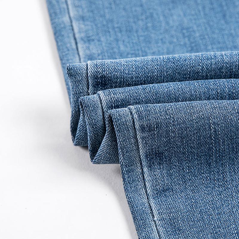 Nové korejské módní dámské džíny s vysokým pasem, elastické, úzké, tenké, ležérní, jednoduché džínové kalhoty s tužkou, dámské jarní a podzimní kalhoty, oblečení 2951