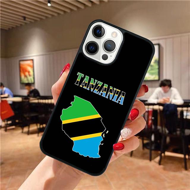 Tanzania Flag Coat Of Arms phone Case For iPhone 17 Air 16 15 14 Plus apple 16 11 12 13 Pro Max coque