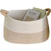 Rope Woven Baskets for Organizing Woven Rope Storage Basket Multifunctional Toy Basket for Desktop Nursery Offi Bathroom Books