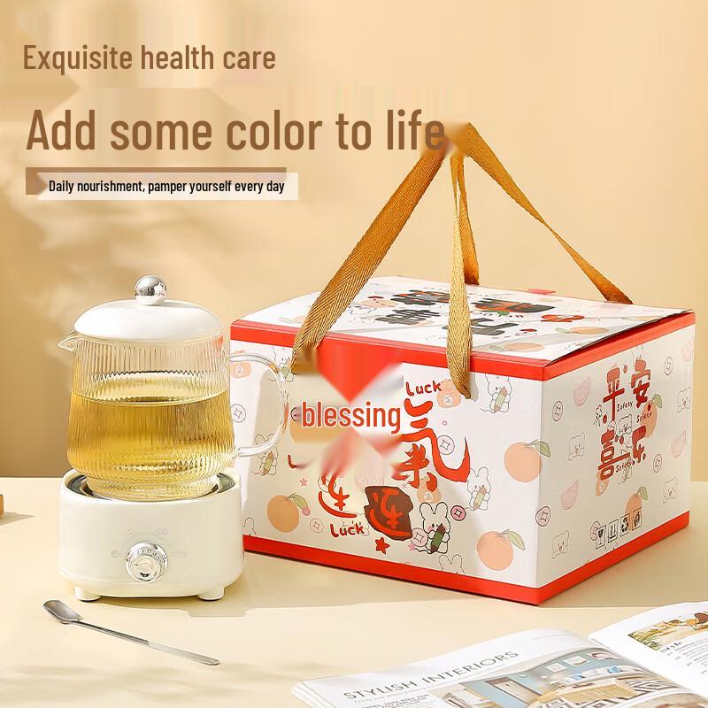 Canglongxing Glass Wellness Tea Pot