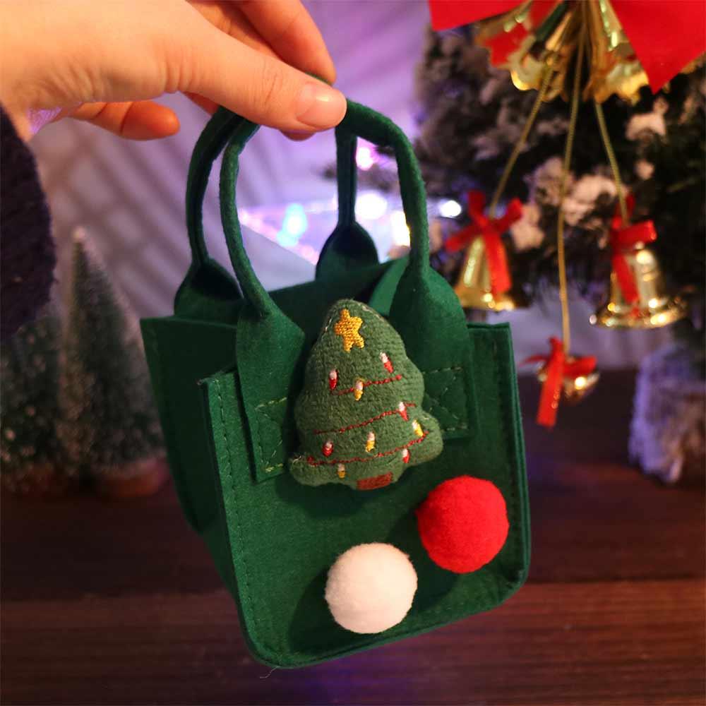 Cartoon Backpack Candy Bag Christmas Candy Bag Christmas Santa Christmas Treat Bags Cute Cartoon Children's Candy Bag Party