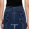VEROMODA 2025 Autumn High-Waist Straight-Leg Jeans with Back Bow