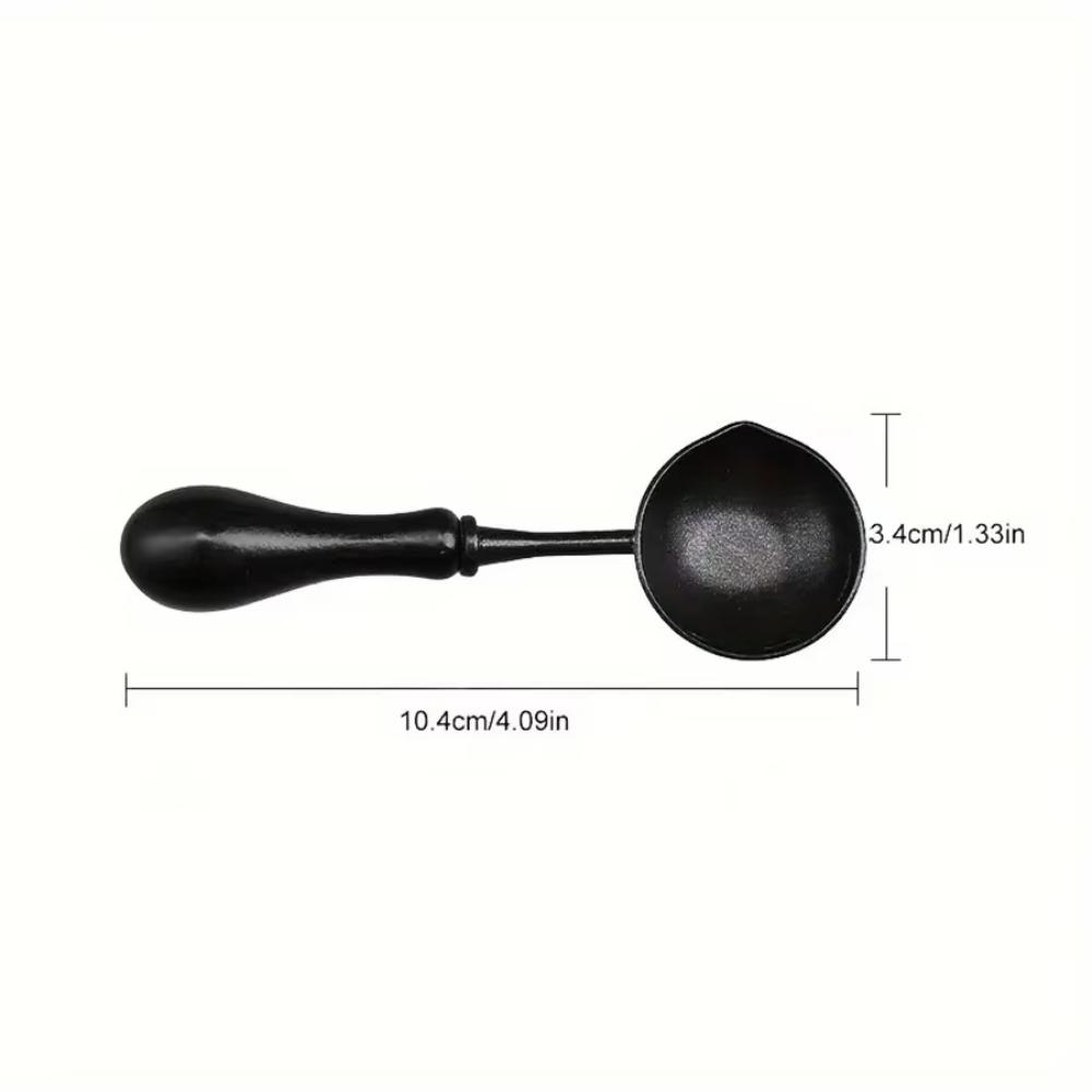 Non-Stick Melting Spoon Easy Clean Wax Seal Tool New Wax Sealing Spoon Wax Sealing