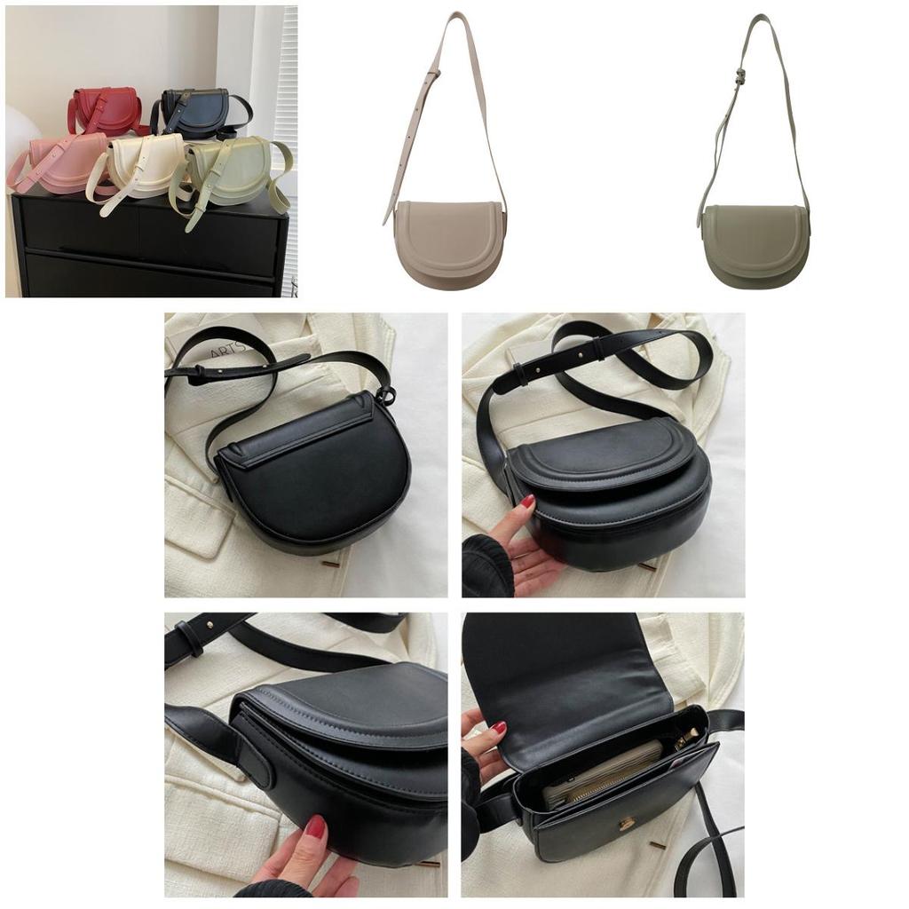 Korean Style Small Square Bag With Soft Pu And Crossbody Design For Daily Wear