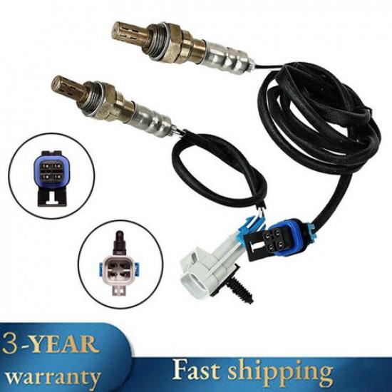 2pcs Upstream+Downstream O2 Oxygen Sensor For Oldsmobile Alero 3.4l V6 2001-2004