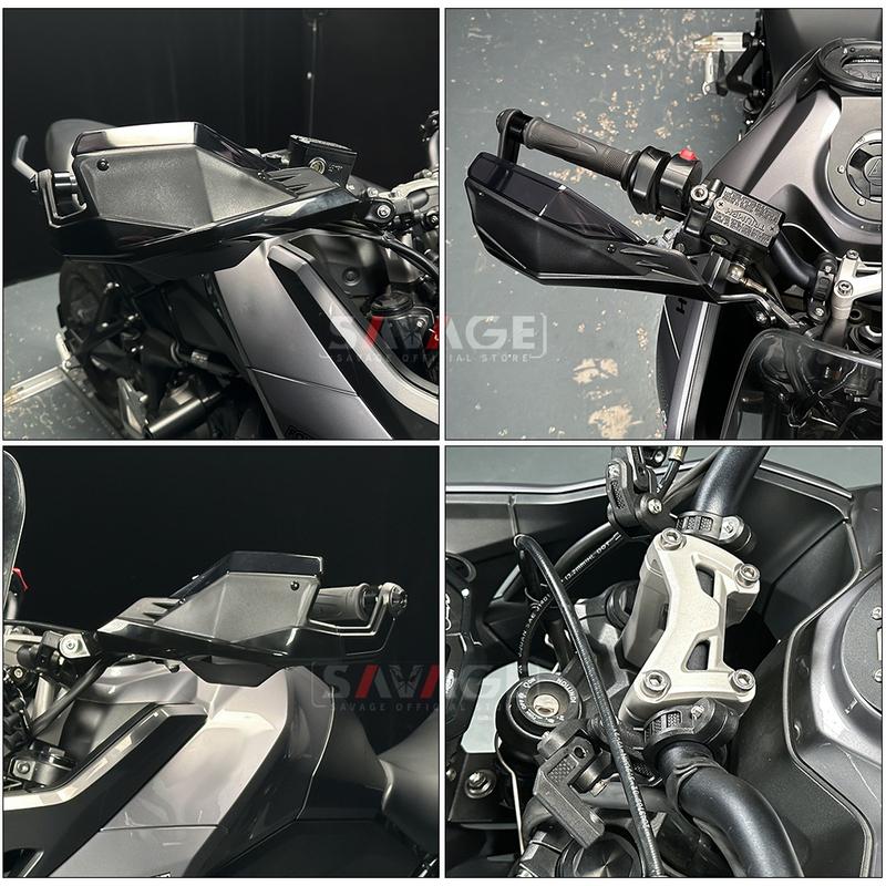 For Tiger Sport 660 800 Motorcycle Handguards Handlebar Hand Grip Guards Heighten Wind Shield Deflector Brake Lever Protector