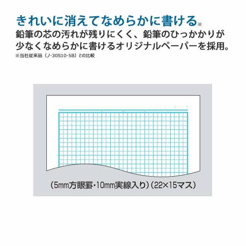 KOKUYO Notebook, Campus Note, By Purpose, B5, 5mm Grid, 10mm Solid Line, Animal Pattern, Set of 4 Books, No-30AS10-5X4
