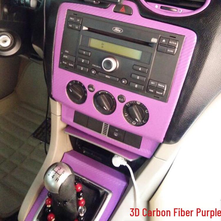 Ford Focus 2005-2008 Carbon Fiber Interior Console Sticker