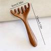 Head Care Comb Meridian Massage Comb  Six-Pronged Scraping Massage Tool Wide-Tooth Facial and Body Scraper for Relaxation