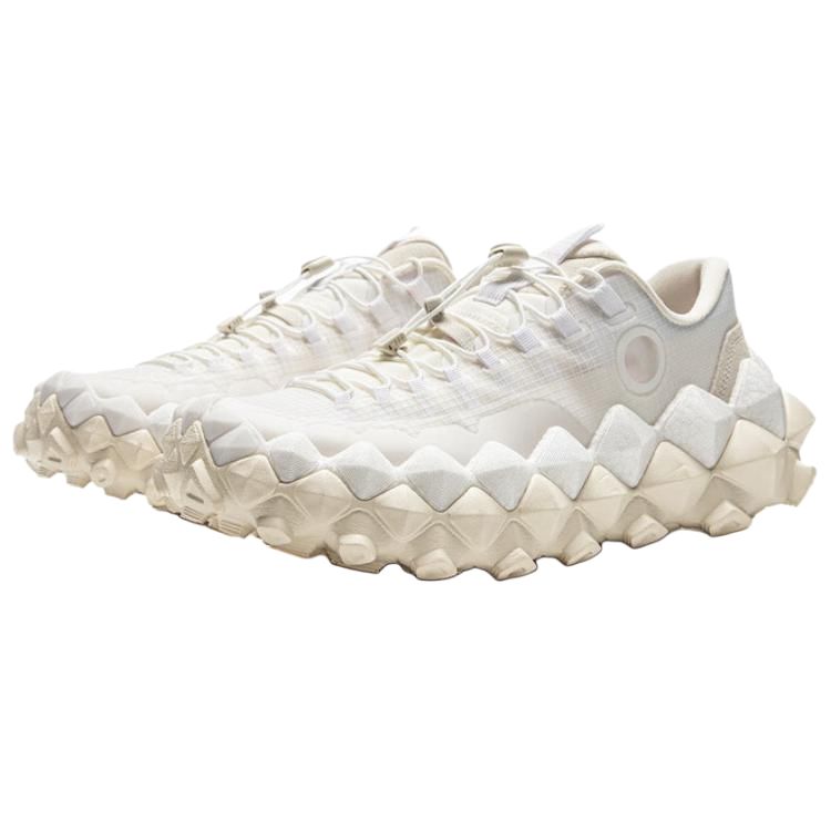 Li Ning Minimalist Comfortable Shock Absorbing Lightweight Rebound Low Top Casual Shoes Unisex Casual Shoes Standard-Off-White AZGV113-7