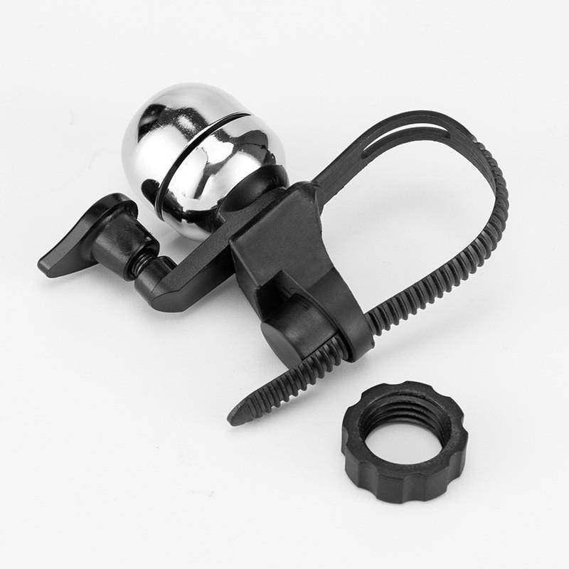 Bicycle Mini Ball Shaped Bell With Copper Horn For Mountain Bike Cycling Gear