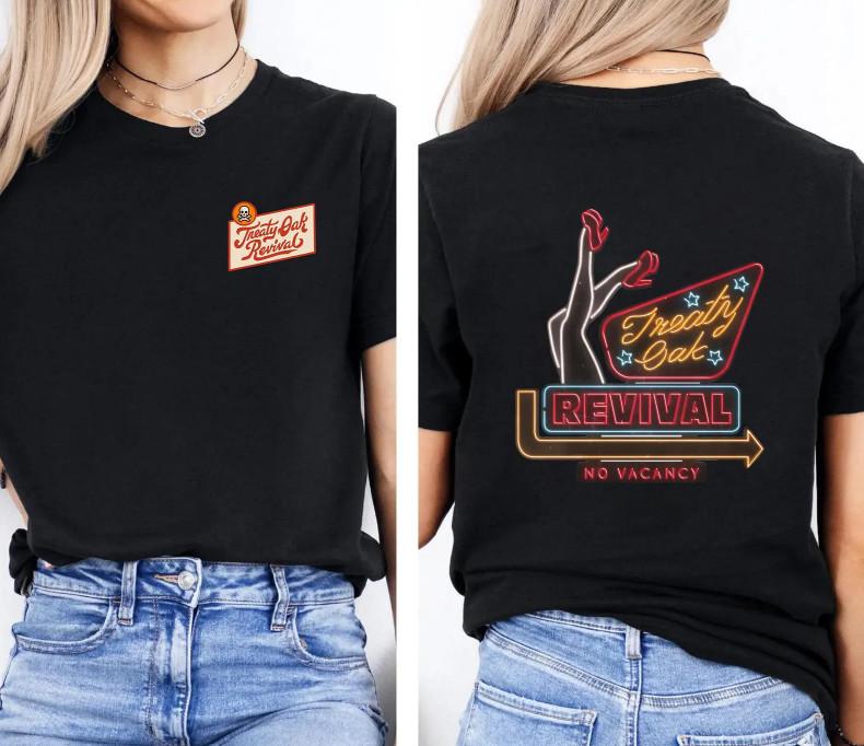 Treaty Oak Revival T-shirt, Countrymusik T-shirt