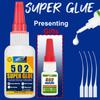 502 Super Glue – Aquarium Sealant: Buy One, Get One Free. Instant Adhesive, All-purpose Glue, Super Glue. For Metal, Plastic, Glass, Wood and Stone.
