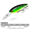 PRO BEROS 9cm/7.28g Minnow Hard Plastic Bionic Fishing Lure - Model DXM006