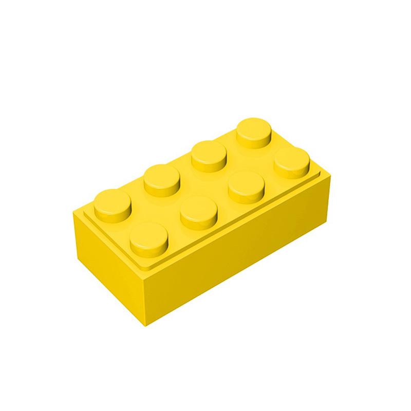 MOC 10PCS 3001 2x4 Bricks Building Blocks High-Tech Plate Board Assemble Educational Particle Idea Toys Children Birthday Gift