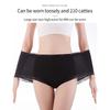 3Pieces/Lot Plus Size Comfortable Pure Cotton Women's Panties Lace Edge Cotton Crotch Panties Underwear Briefs