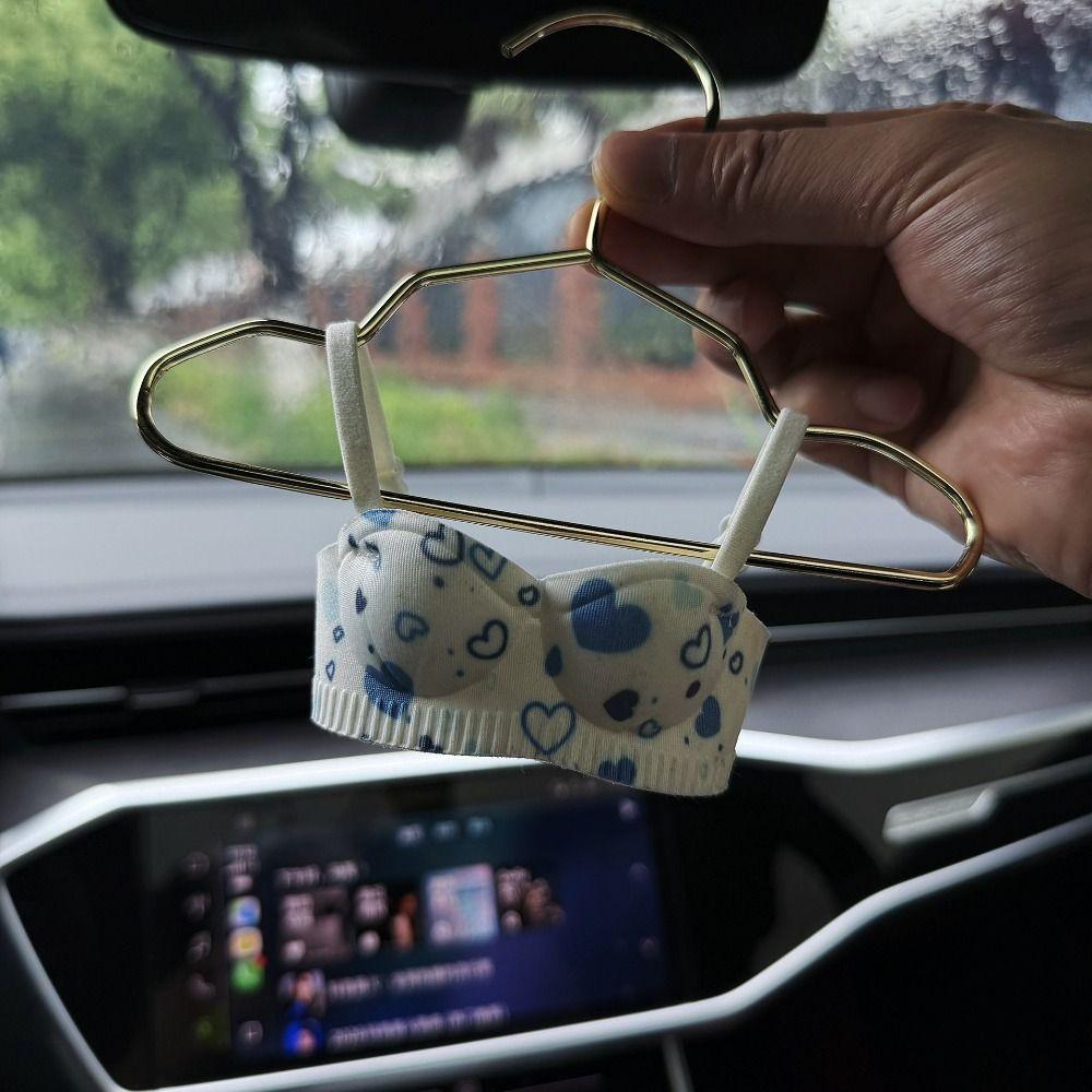 Unique Cute Bra Design Pendant Exquisite Design Rearview Mirror Pendant  Car Decoration