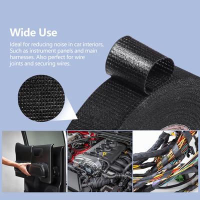 High-Temperature Resistant Velvet Cloth Tape - Shock Absorbing & Soundproofing Super Adhesive Electrical Insulation Tape