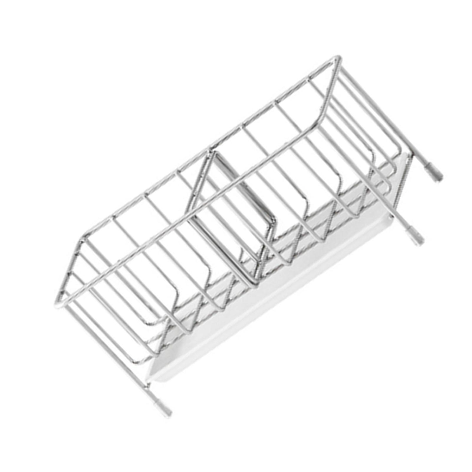 

Sink Drying Basket 304 Stainless Steel Sink Rack Wire Ball Sponge Storage Holder Kitchen Colander