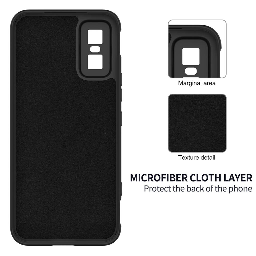 For Infinix GT 30 Pro 5G Liquid Silicone Case Phone Back Cover with Hand Strap