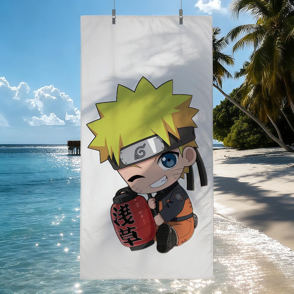 Anime N-NARUTO Sasuke Itachi Madara cute Quick Drying Beach Towels Are Suitable For Swimming Pools Camping Yoga And The Gym