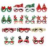 New Year Photo Prop Christmas Decorations Santa Claus Glasses Christmas Glasses Frame Elk Xmas Tree