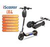 iScooter IX4 800W Electric Scooter, 45km/h Max Speed, 45km Range, 10" Off-Road Tires, Triple Brake System, APP Control