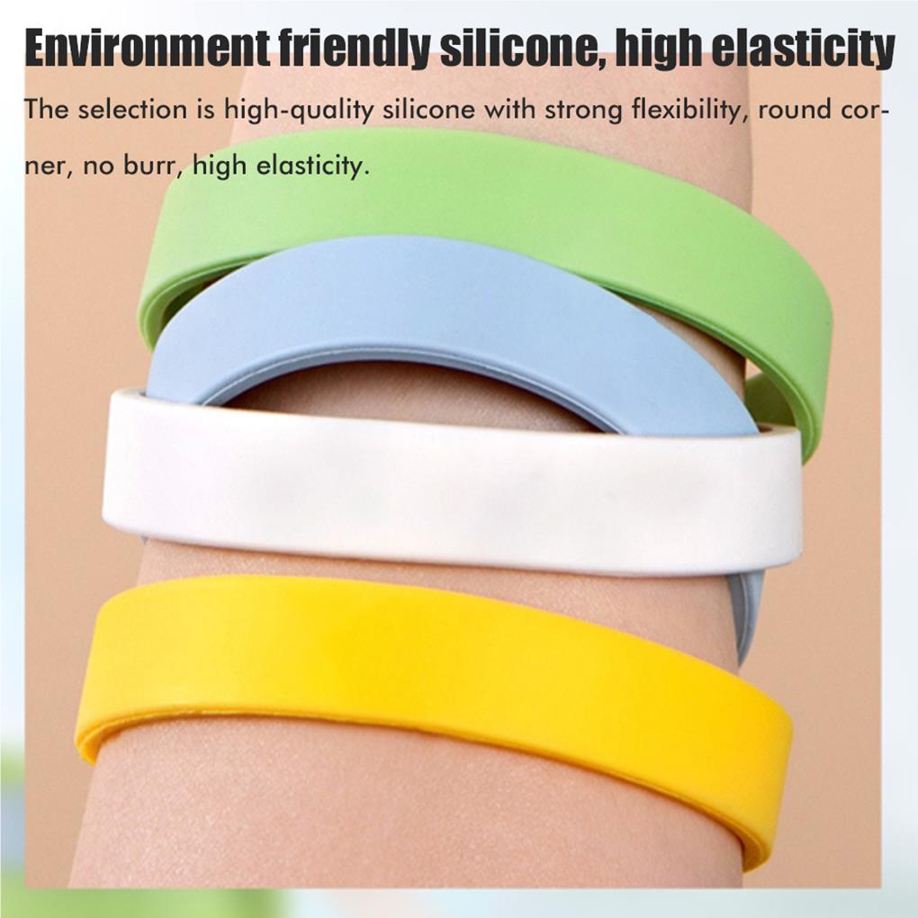 4X Mosquito Ring Silicone Bracelet Baby Supplies Indoor Fine Workmanship Adjustable Smooth Surface Sweet Gift Summer