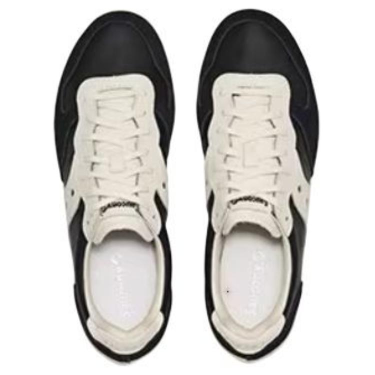 Saucony Bullet CT Fashion Series Versatile Comfortable Non-Slip Low-Top Sneakers Unisex Sneakers Black Brown S79057-12