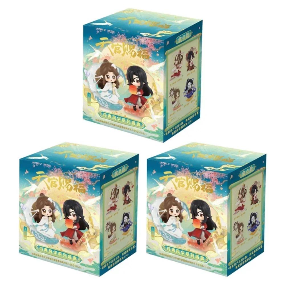 Heaven Official's Blessing The Splendor of Painting Series Blind Box Tian Guan Ci Fu Mystery Box Xielian & Huacheng Figure Toys Models
