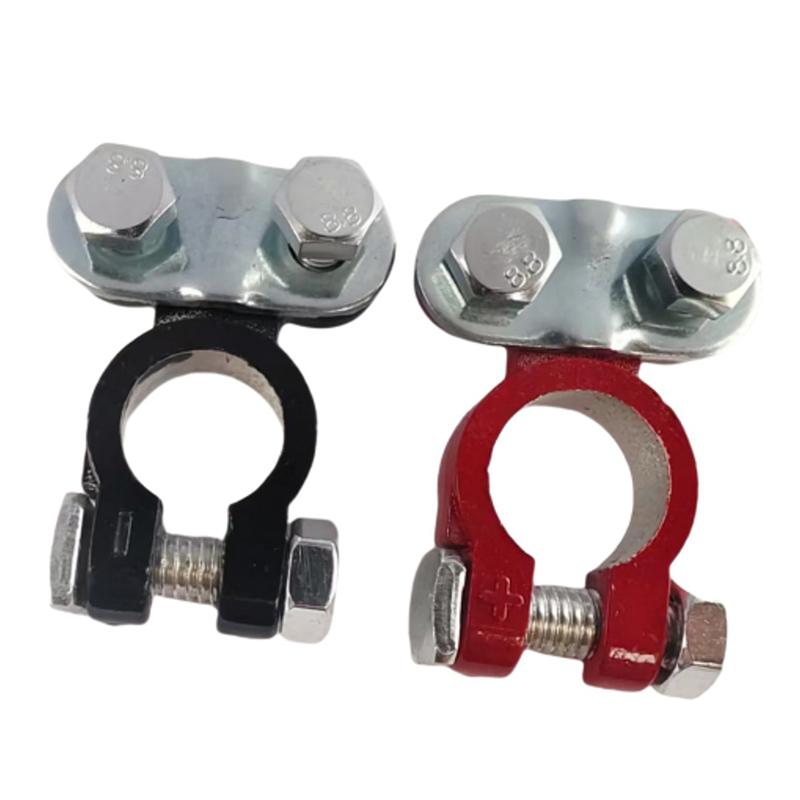 1 Set Automotive Connection Wires 8AWG Battery Terminal Post Connectors For Cars Motorcycles Ships Battery-Free Tools
