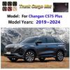 Leather Car Trunk Mat For Changan CS75 Plus 2019~2024 Cargo Boot Mats Storage Cushion Carpet Pad Auto Interior Auto Accessories