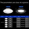Ultradünner LED Einbau-Decken-Downlight für Wohnzimmer