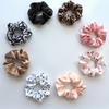 SILVR BEAR Luxury Satin Scrunchies, Hair Ties, Scrunchies Set for Girls, Women, Best Gift for Sister, Friend, Mom (Designer Edition)