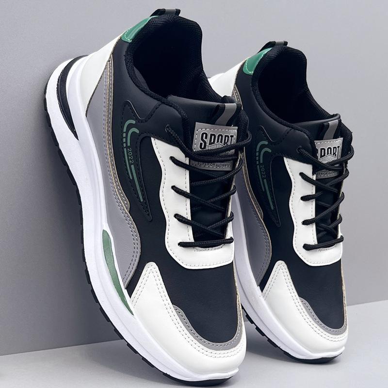 Sports style men's shoes new simple and lightweight color matching casual men's shoes dad shoes comfortable running shoes