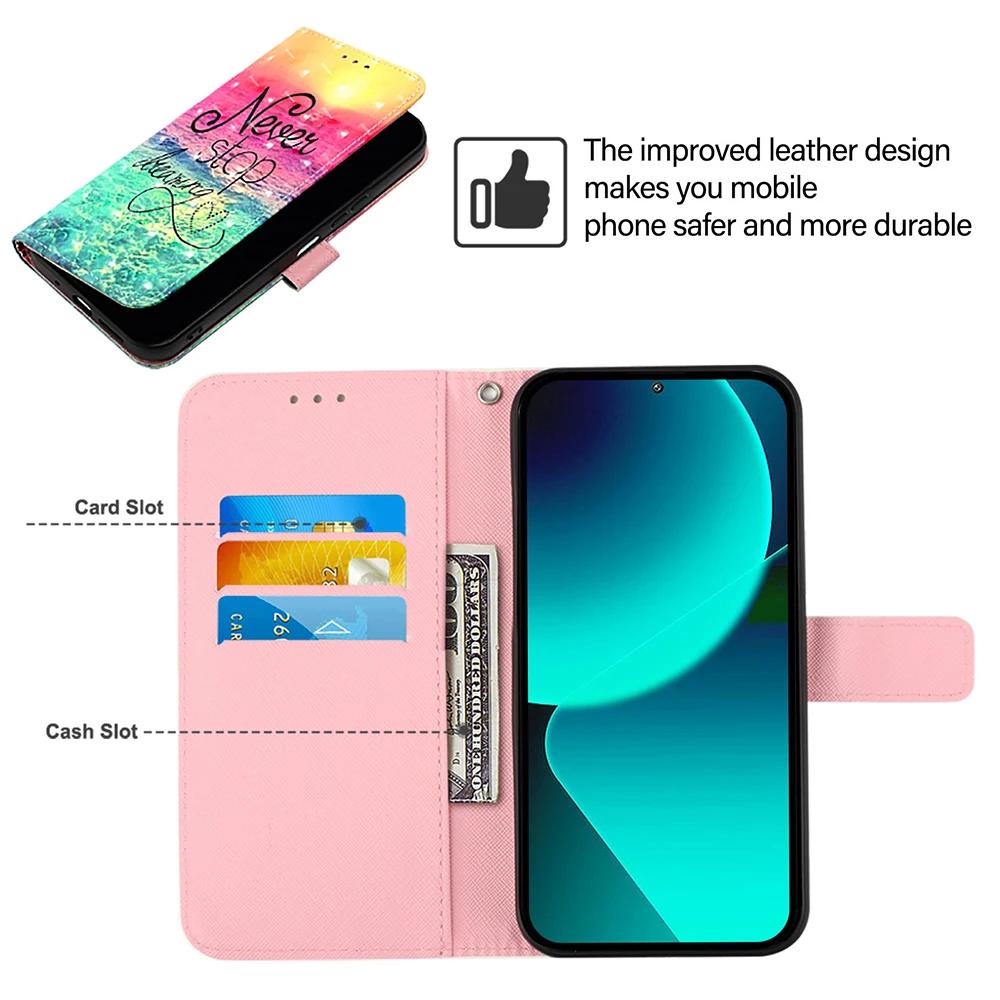 Leather Flip Case For TCL 50 XL 40 SE 30 XE 505 501 406 405 403 40R 30 Plus 20R 306 305 303 201 30T 30Z Book Wallet Phone Cover