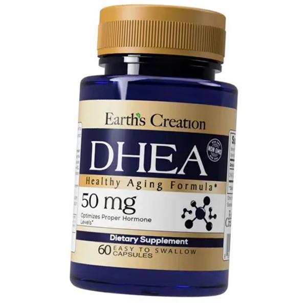 

DHEA capsules, DHEA 50, Earth s Creation 60caps (72604009) 60caps