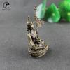 Aprox 7.3CM Height Medicine King Buddha Small Copper Statues Tantric Statues Buddha Statue Buddhism Buddhist Figure Figurine