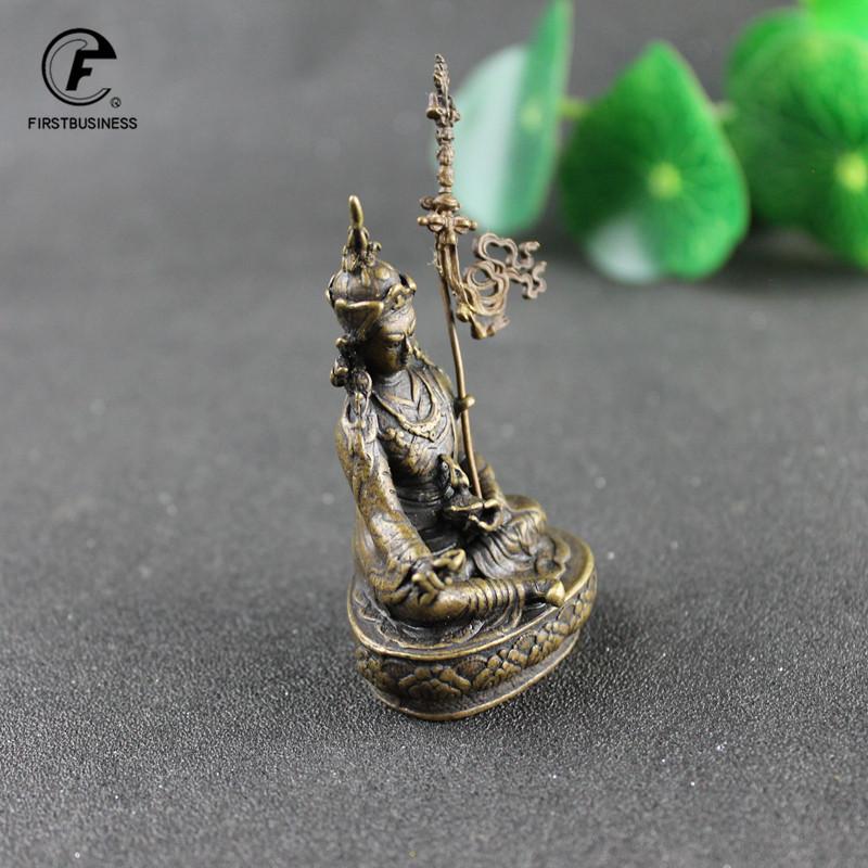 Aprox 7.3CM Height Medicine King Buddha Small Copper Statues Tantric Statues Buddha Statue Buddhism Buddhist Figure Figurine