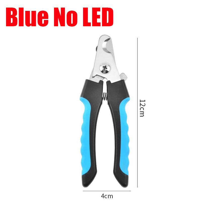 

Светодиодный светильник, машинка для стрижки когтей для кошек и собак, профессиональный триммер для когтей домашних животных с предохранительным замком, набор инструментов для ухода за щенками, котятами, животными