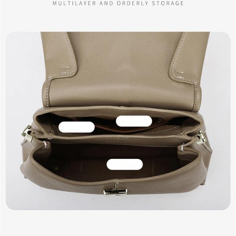 Modische geraffte Damen Handtaschen Designer Klappen Schultertaschen Luxuriöse PU-Leder Umhängetasche Hohe Qualität Pendler Tasche 2025