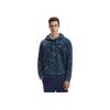 Vans Felpa con Cappuccio Full Print Modello Tie-Dye Unisex Felpe Grigio Blu VN0A7YCDBNQ