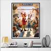 Disney 5D DIY Diamond Painting Zootopia Fan Art Illustration Full Round Diamond Mosaic Cartoon Cross Stitch Artwork for Home Decoration