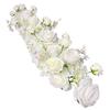 Wedding Flower Wall & Floor Arrangement - Artificial Floral Decoration for T Stage, Arch, & Aisle.